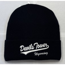 Devils Tower Blue Beanie
